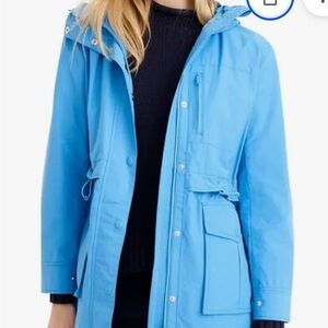 J. Crew Waterproof Raincoat